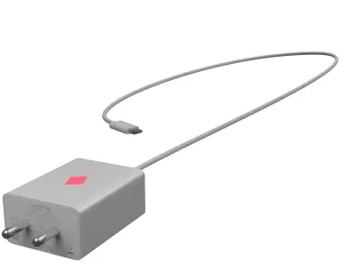 Power Adaptor Free low-poly 3D model