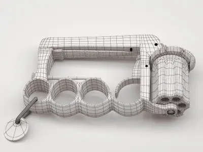 Apache revolver 3D model