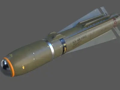 The AGM-65D Maverick 3D model