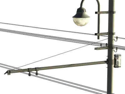 Street light 001 3D model