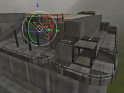 Construction-Set Blender Game Engine Free low-poly 3D model