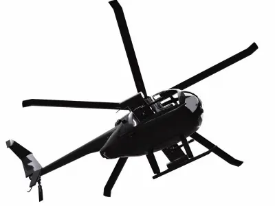 AirCraft 11 - Helicopter 3D model