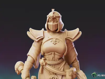 Divine Order - Initiate Pose 2 3D print model