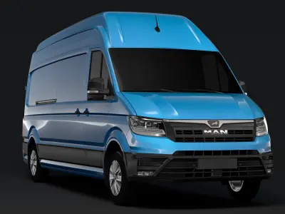 MAN TGE Van L3H3 2018 3D model