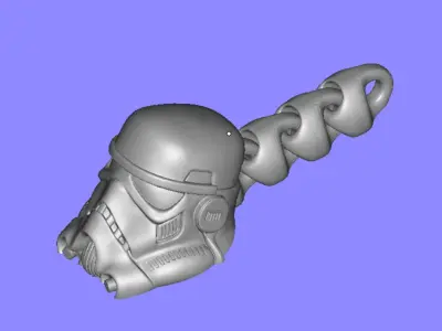 character keychain 3D print model