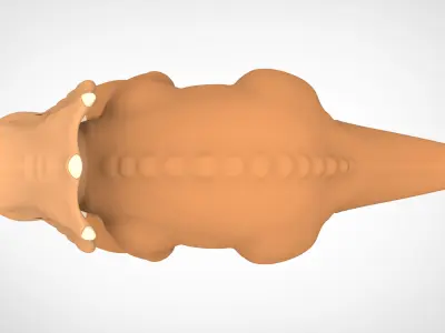 Cera Threehorn 3D model