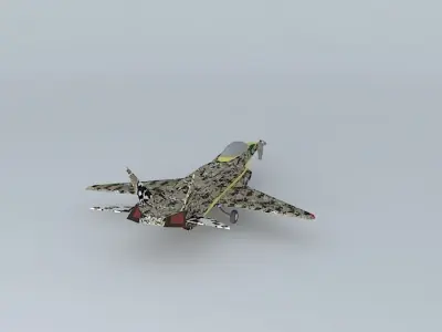 Jet Fighter NEG Free 3D model