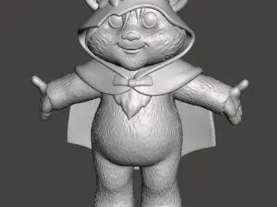 STL File 3D Ewoks Malani 3D Print Model 3D OBJ 3D print model 3D print model