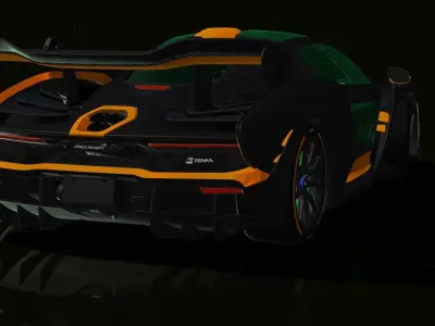 McLaren SENNA 2019 Free 3D print model