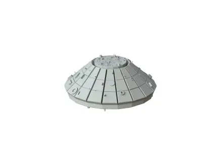 Sci Fi Object No 3127 Low Poly Low-poly 3D model