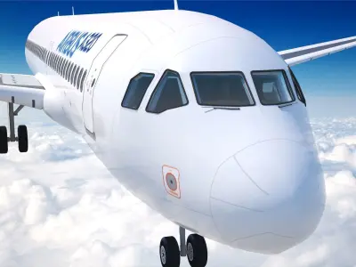Airbus A 320neo 3D model