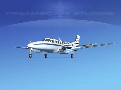 Beechcraft B99 Air Vegas 3D model