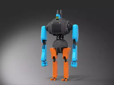 Robotic automat CRb droid 3D model