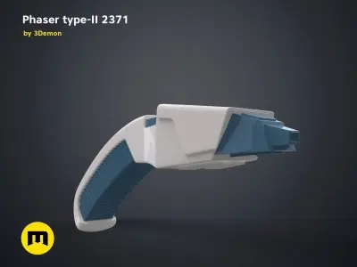 Phaser type-II 2371 3D print model