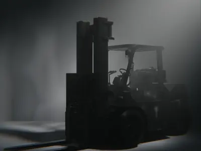 Forklift Free 3D model