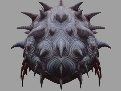 spider  monster Low-poly 3D model