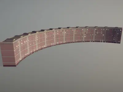 Arlanda House01 Low-poly 3D model