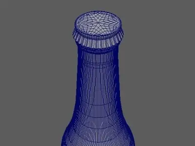 Beverage Branding Package No2 6Pack Low-poly 3D model