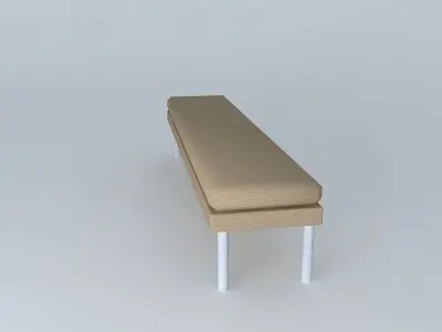Custom Bench Decoro  Free 3D model