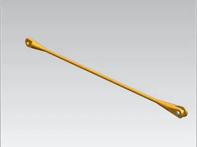 TOWER CRANE -Fore cable- Free 3D model