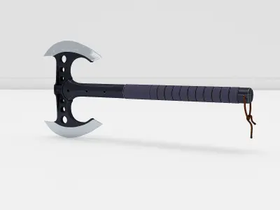 M48 Double Blade Axe 3D model