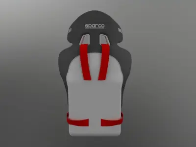 SPARCO PRO ADV Low-poly 3D model