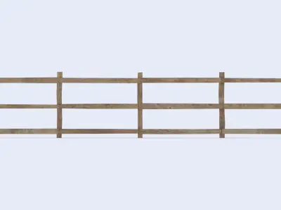 Fence 3D model shop