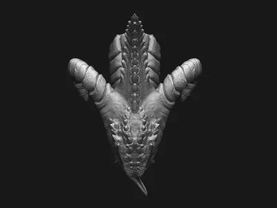 Dragon Head 2 3D model