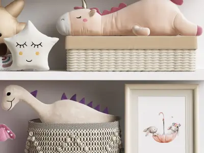 Kids Room Decor 152 3D model