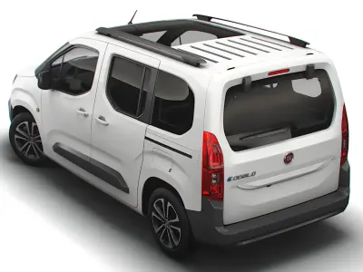 Fiat E-Doblo 361 2023 3D model