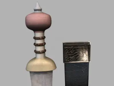 3D Model Roman Sword Gladius Free 3D model