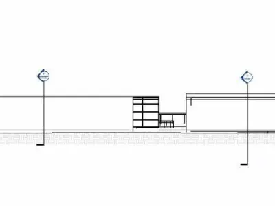 climate building complete revit project 3D model 02 3D model