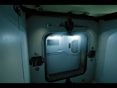 UE4 Unreal Engine 4 - Zero Gravity part one Low-poly 3D model