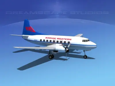 Martin 404 Kodiak Western Alaska 3D model