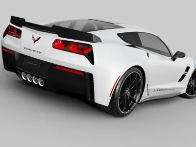 Chevrolet Corvette Carbon 65 Edition Free 3D model
