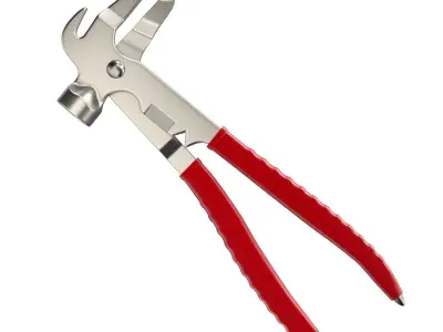 Wheel Balancing Weight Pliers 3D model