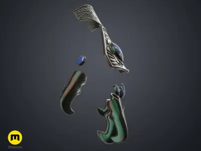 Hand Claws - Jaffa Guard 3D print model