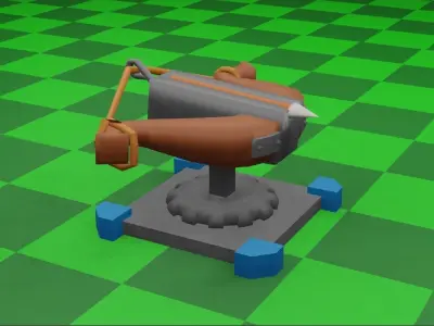 Clash royal Free low-poly 3D model