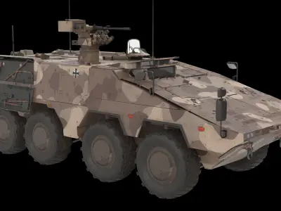 APC Boxer Desert Clean 3D model