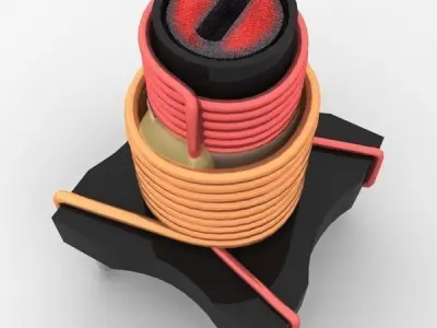 coil element 3D model