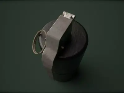 Grenade Pack Game Ready Low-poly 3D model