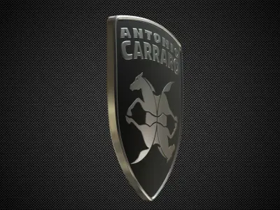 antonio carraro logo 3D model