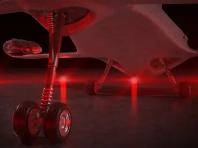 Anti-radar drone 3D model