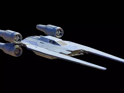 Star Wars U-WING 3D model