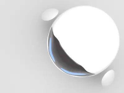 Eve Robot 3D model purchase