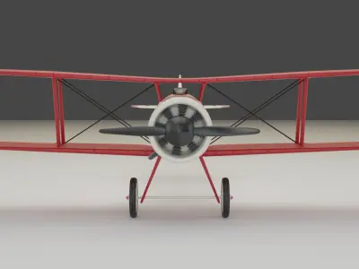 Biplane  3D model