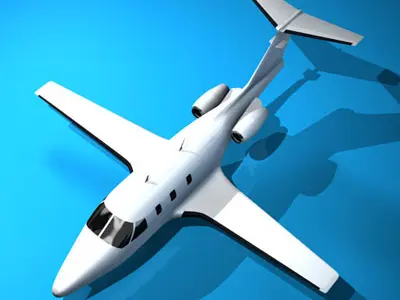 Eclipse jet 3D model