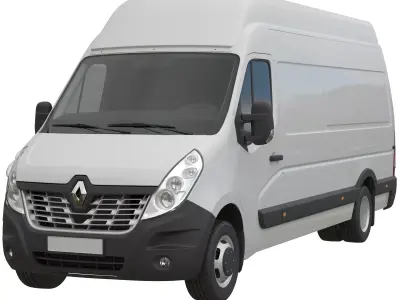 Renault Master 2015 PanelVan MAXI L4H3 RWD 3D model