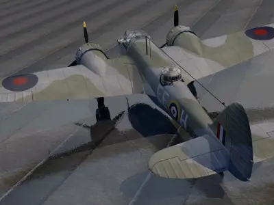 Bristol Blenheim Mk-4F Bolingbroke  -  RCAF 3D model