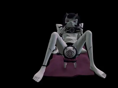 based on illustration by deadslug Low-poly 3D model